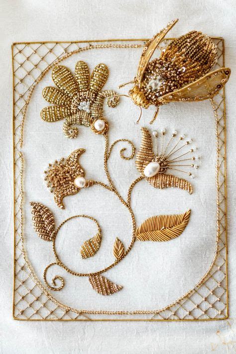 224 best embroidery goldwork metalwork images embroidery gold work gold embroidery
