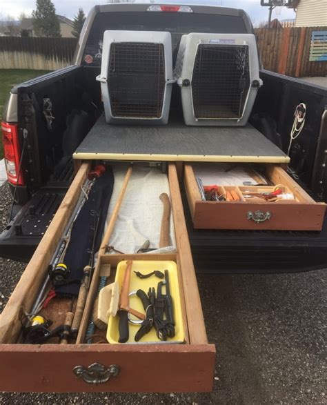 It's also an enjoyable project you will be proud to DIY TRUCK DRAWERS !!! | Montana Hunting and Fishing