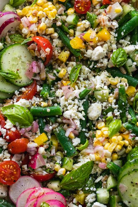 Summer Grain Salad Easy Meal Great For Lunches