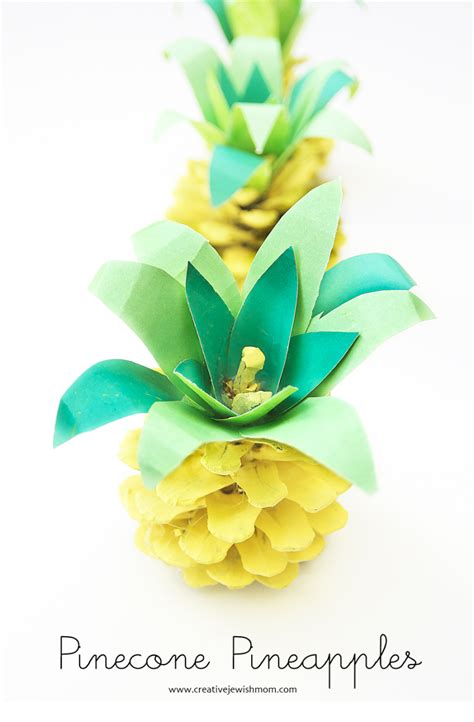 Fun Pineapple Crafts Projects You Will Love To Make Pillar Box Blue