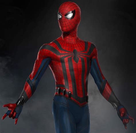 Another Concept Art For A Spider Man Suit In Captain America Civil War