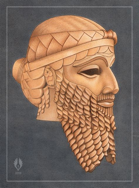 Akkadian King Study By Yoctoparsec On Deviantart