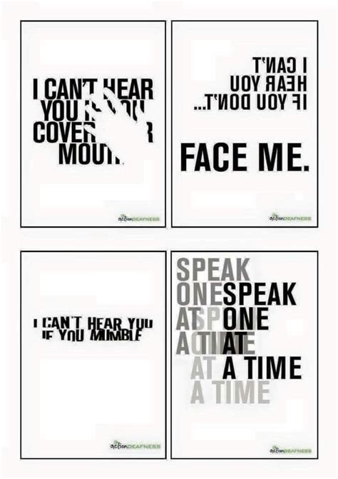 I really love to sign and wish that i had more friends to sign with. Pin by Sheila Wheadon on Deaf quotes | Deaf awareness, Sign language phrases, Awareness poster