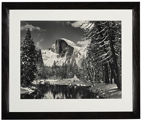 Half Dome Merced River Winter Yosemite Valley A Grand Vision The David H Arrington