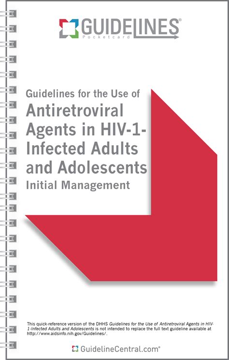 Antiretroviral Agents In Hiv 1 Infected Adults And Adolescents Clinical