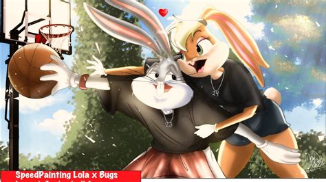 Speedpainting Lola X Bugs Bunny Drawing 1 Youtube