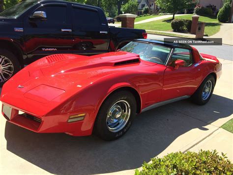 1979 Red Chevrolet Corvette Clear Title