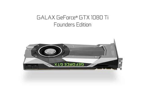 Galax Gtx 1080 Ti Founders Edition 11gb Ddr5x 352 Bit Tonix Computer