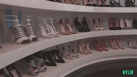 Youre One Step Closer To The Shoe Display Of Your ~dreams~ 16 Shoe Storage Kylie Jenner