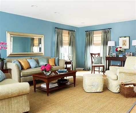 Let your decor take your color scheme to the next level. Beautiful Teal Living Room Decor - HomesFeed