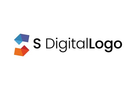 S Digital Logo Design Illustrator Templates Creative Market