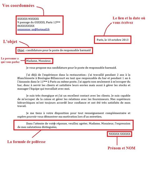 Delf B2 Production écrite Lettre Formelle Exemple