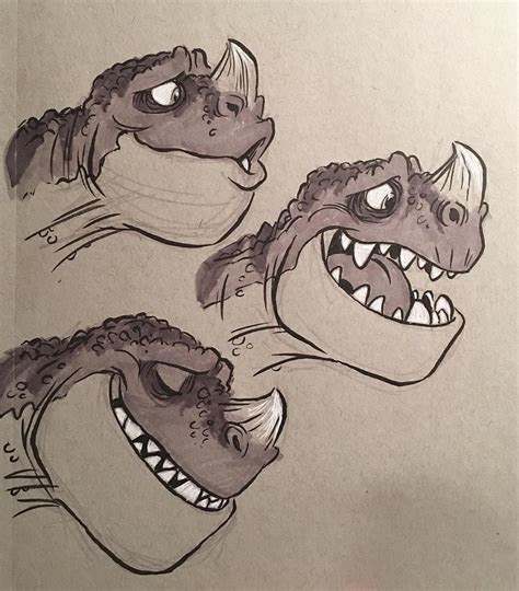 Inspired by 'yoshi' from super mario brothers, and even that amazing scene in the first jurassic park where we get to. Dino expressions #animation #cartoon #characterdesign # ...