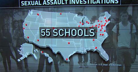 Campus Sex Assault 55 Colleges Under Federal Investigation Cbs News