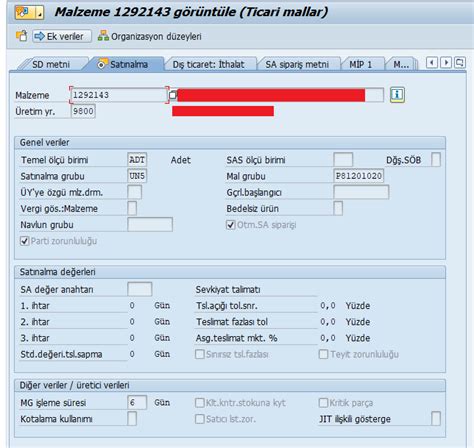 Sap Malzeme Yönetimi Satınalma Görünümü Sap Uzman Sap Fi Sap Co