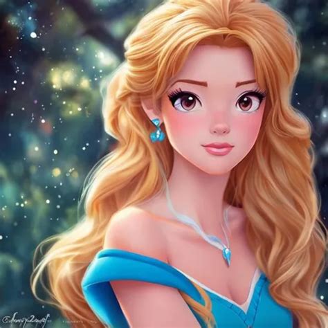 Disney Princesses In A Realistic Anime Style Openart
