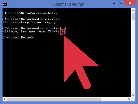 You can do so either from a shortcut on the start page, by running cmd.exe from the run or search commands, or by clicking the winlogo + x keys and selecting the. Delete Folder Command Prompt Windows Vista