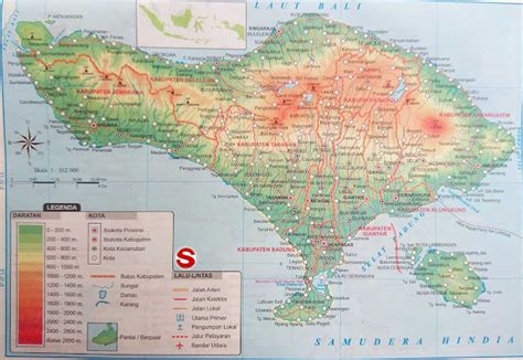 Peta Wilayah Negara Atlas Provinsi Bali Sexiz Pix