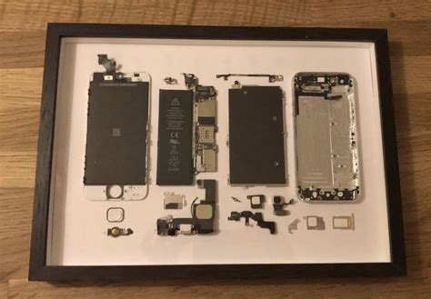 Made This A Disassembled Iphone 5 In A Frameifttt2o5lxrh