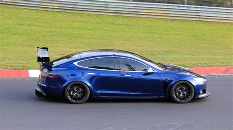 Tesla Model S Plaid Sets New Record At The Nürburgring In Final Run For