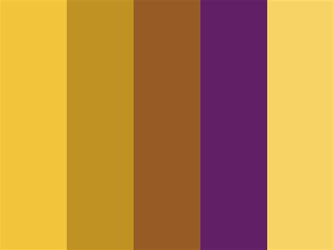 Golds And Purples Ii By Momotaro Dark Heliotrope Golds Purple