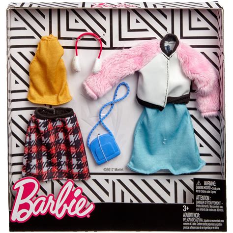 Barbie Winter Fashion Pack With Outfits Accessories Walmart