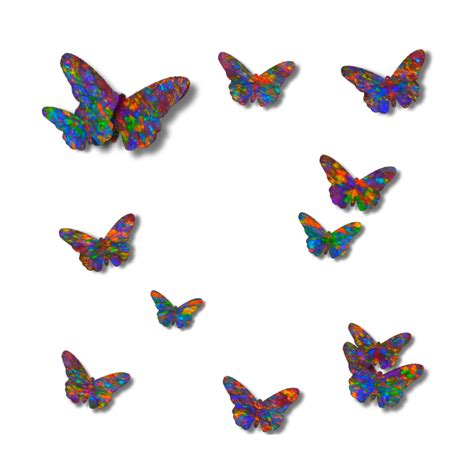 Ftstickers Butterflies Mariposas Opalo Sticker By Kingfama