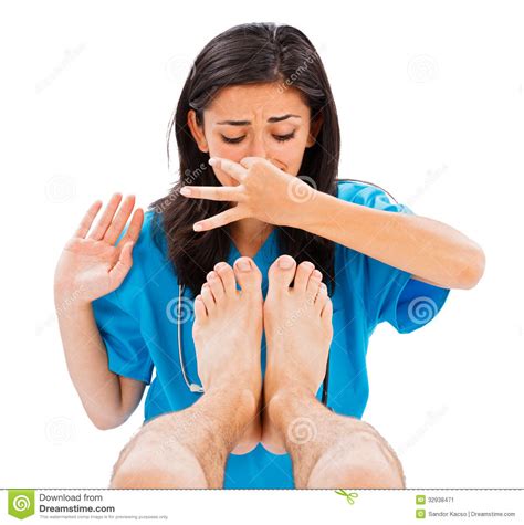 Stinky Male Feet Stock Image Image Of Doctor Healthcare 32938471