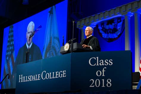 Mike Pences Commencement Address At Hillsdale College