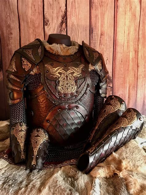 Pin by Scott Brown on Past & Current Designs | Leather armor, Viking