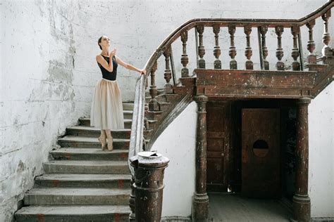 Woman In White Dress Walking Down The Stairs · Free Stock Photo