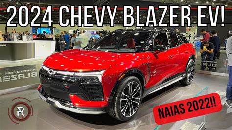 2024 Chevrolet Blazer Ev Ss Redline First Look 2022 Naias Youtube
