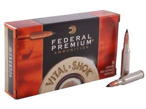 Federal 7mm Rem Mag Ammunition Vital Shok P7rtc2 140 Grain Trophy