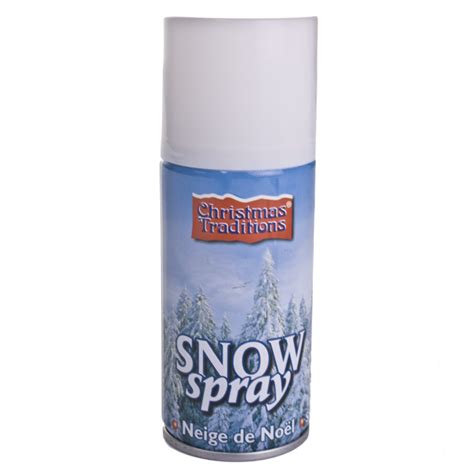 Snow Spray Can Of White 150ml