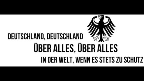 Deutschland Deutschland über Alles Youtube