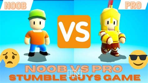 Stumble Guys Gameplay Noob Vs Pro Player In Stumble Guys Game Noo