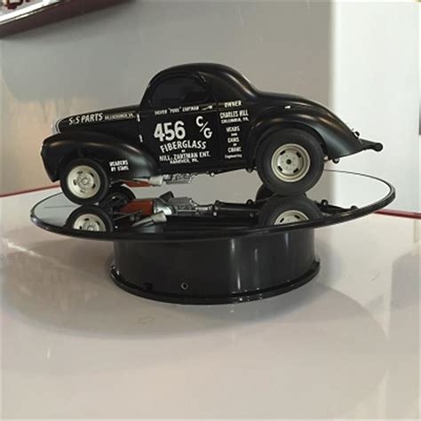 Fun Lines 88010 Rotating Model Car Display Turntable 10 Stand