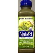 Naked Green Machine Boosted Juice Smooth No Sugar Added Calories Nutrition Analysis