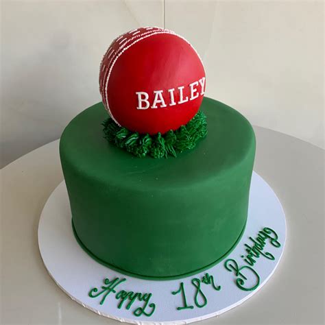 Cricket Ball Nikos Cakes