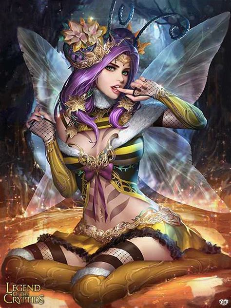 Artist Nudtawut Thongmai Aka NeoArtCorE Title Bee Princess Card