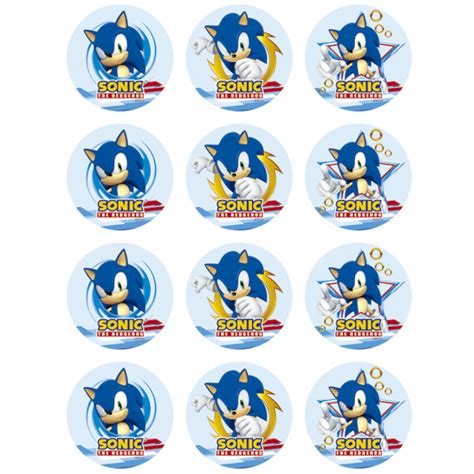 Sticker Sonic X Gold Mundo