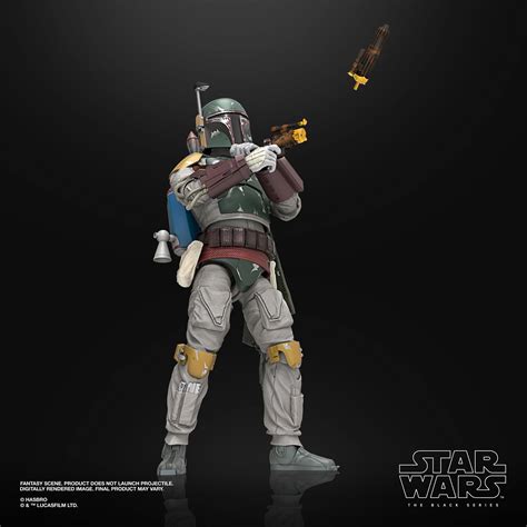 Boba Fett Figurine Deluxe Star Wars Episode Vi Black Series Hasbro 15