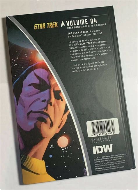 Star Trek Graphic Novel Collection Spock Reflections Idw Eaglemoss