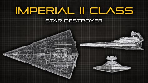 Star Wars Imperial Ii Class Star Destroyer Ship Breakdown Youtube