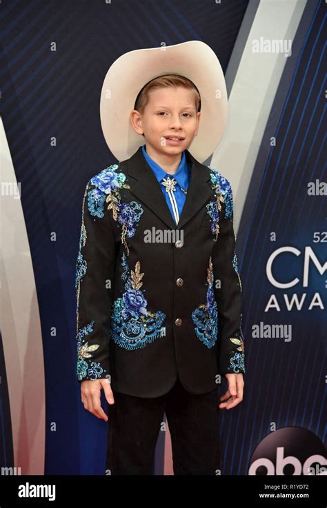 Nashville Tn Usa 14th Nov 2018 Mason Ramsey At Arrivals For The