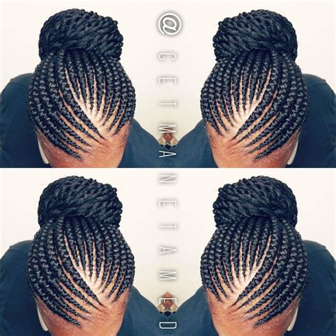 Updo Cornrow Ghana Braids Hairstyles Img Pewpew