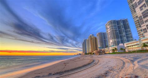 Florida Miami Beach 4k Ultra Hd Wallpaper Alba Sulla Spiaggia Miami