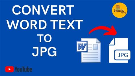 How To Convert Word File To  Youtube