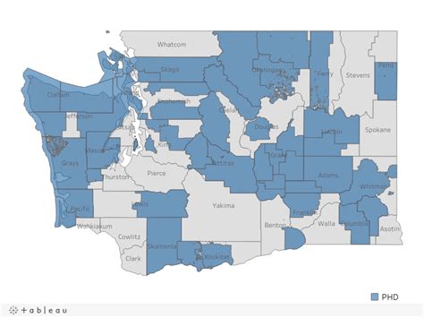 District Map Association Of Washington Public Hospital Districts
