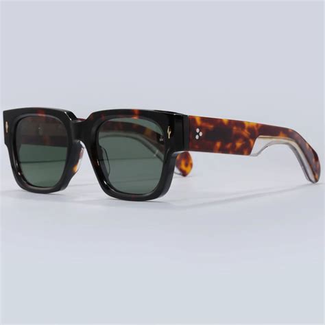 Enzo Jmm Sunglasses Men Retro Acetate Glasses Vintage Top Quality